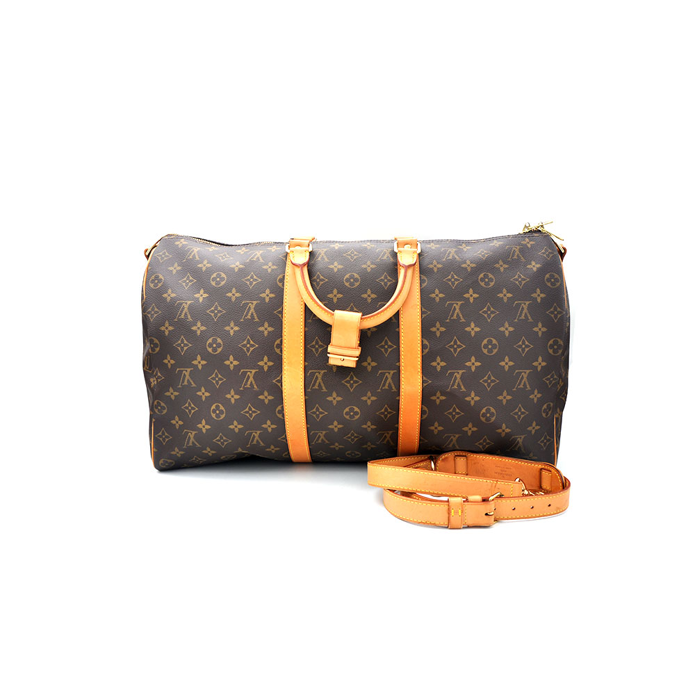 95新 LouisVuitton/路易威登 97全原保存品老花旅行袋50＊30/74992