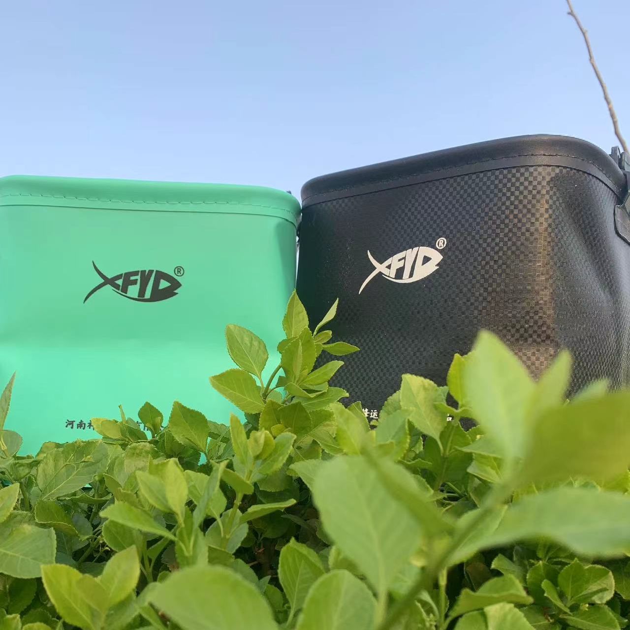 XFYD渔具新款方形加厚打水桶装鱼桶