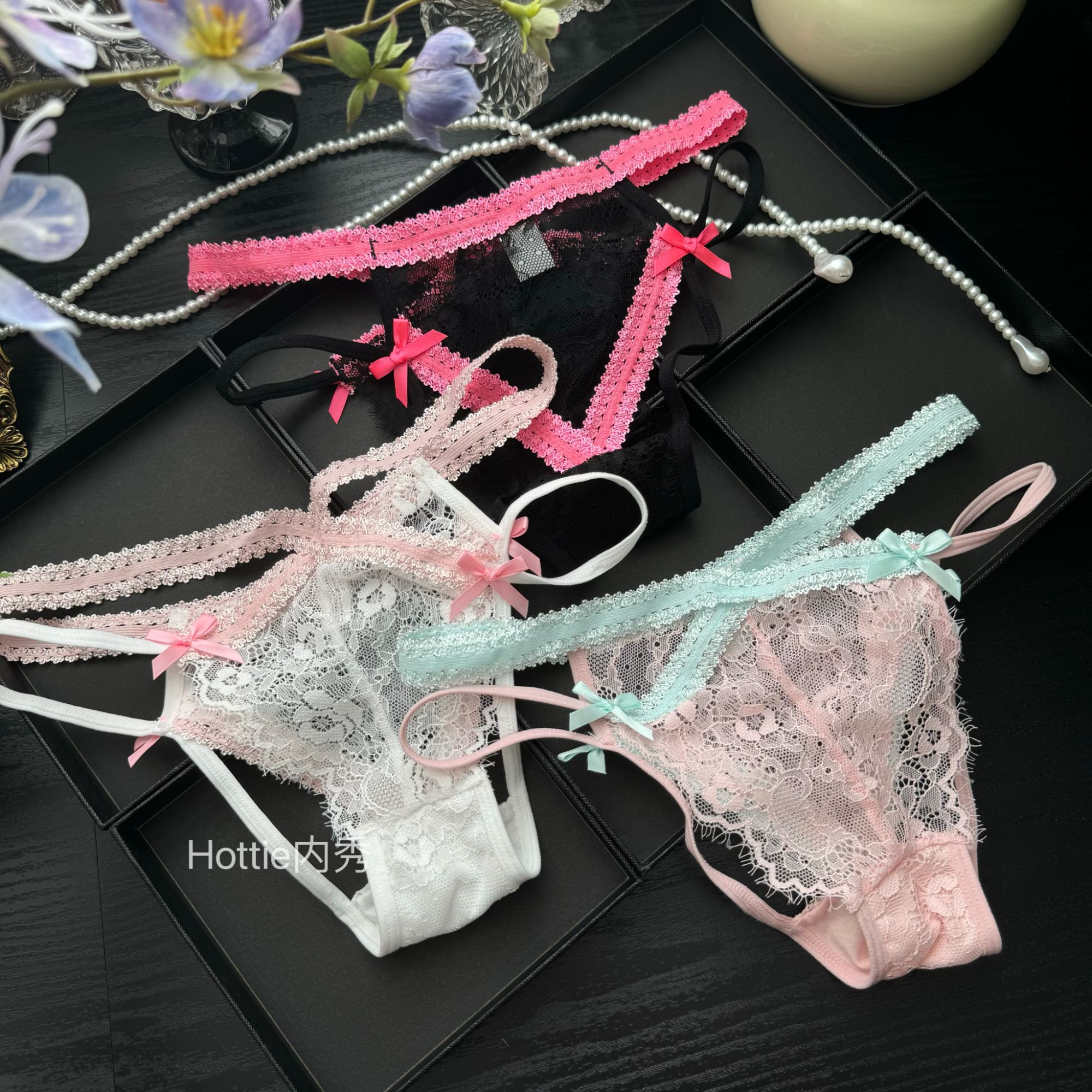 “少女时代“ 法式性感蕾丝少女内裤