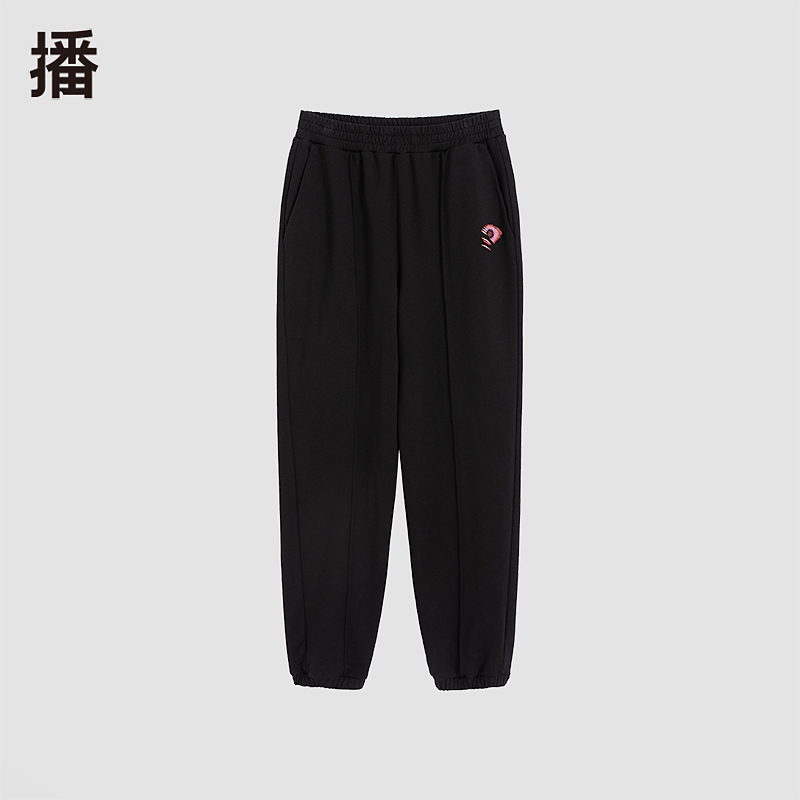 播锥型时髦运动风舒适休闲裤子BDQ1KD0032
