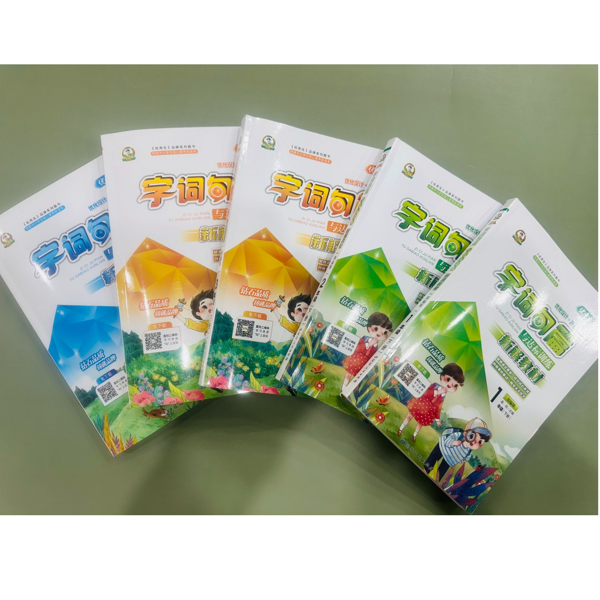 「洛斯推荐」字词句篇与达标训练 1-6年级下册 从拉萨发货