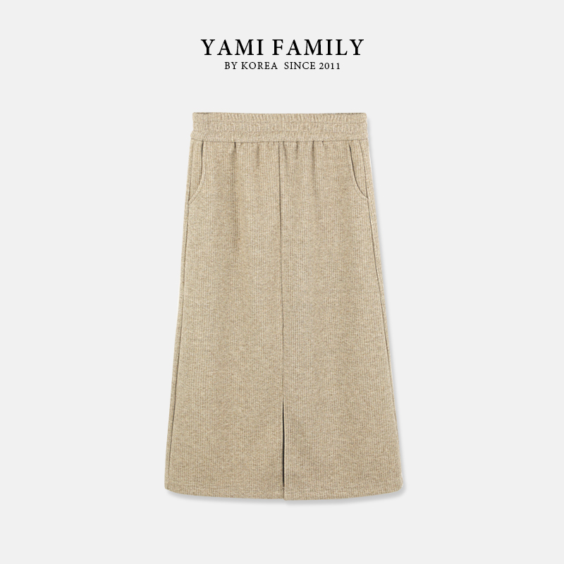 YM BSQ 2263纯色春夏复古秋冬直筒户外时尚秋季半身裙