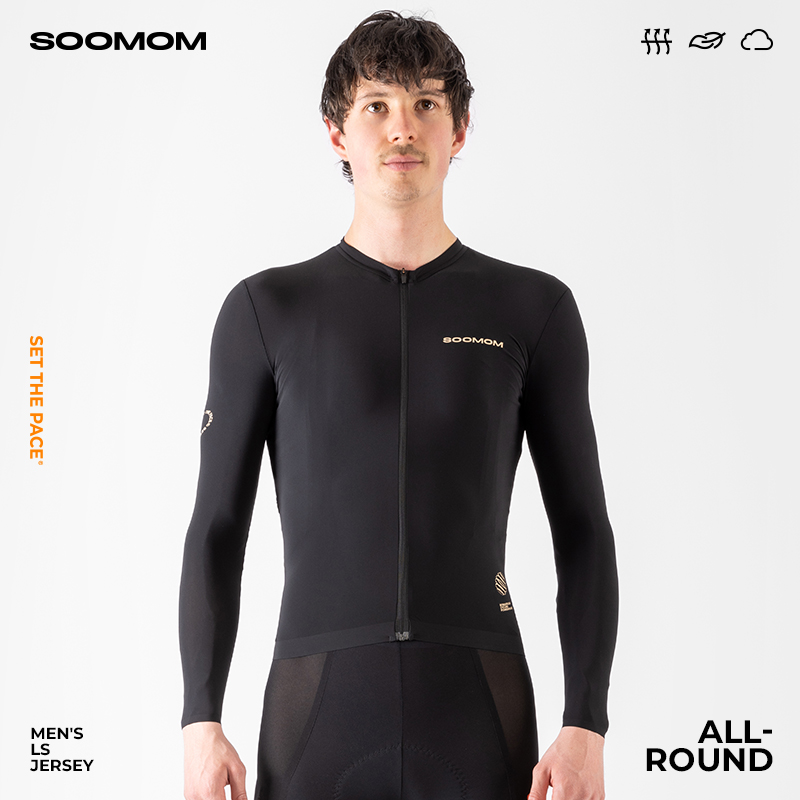 SOOMOM|ALL-ROUND男士公路车骑行长袖上衣速盟骑行服A37
