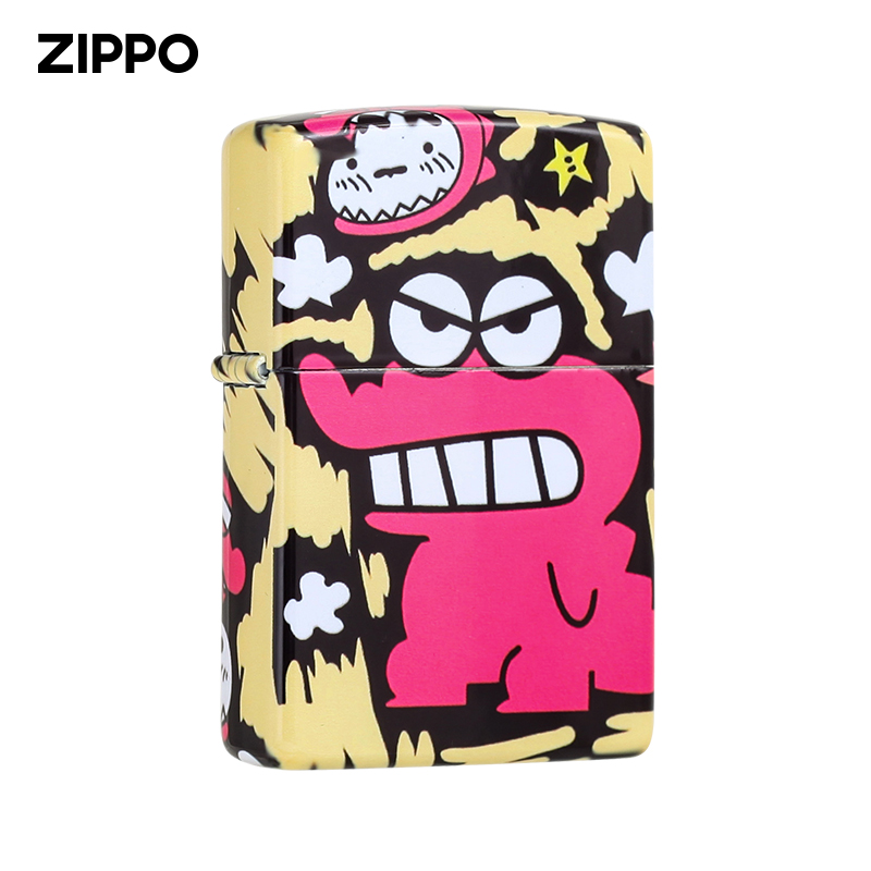 ZIPPO打火机恐龙小新蜡笔小新防风限量正版礼物送情侣DYJ1