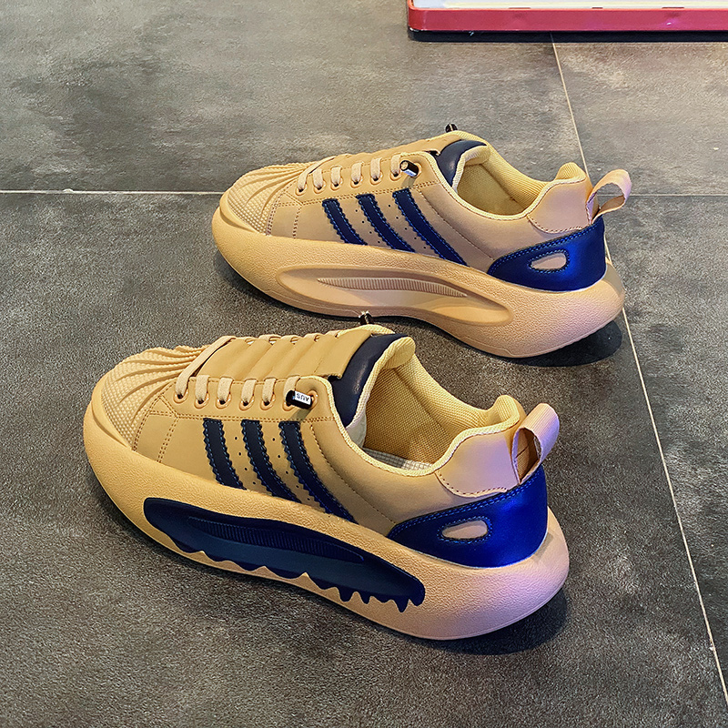 回力潮品网红阿甘男鞋秋季贝壳头板鞋男士休闲运动鞋男款增高老爹