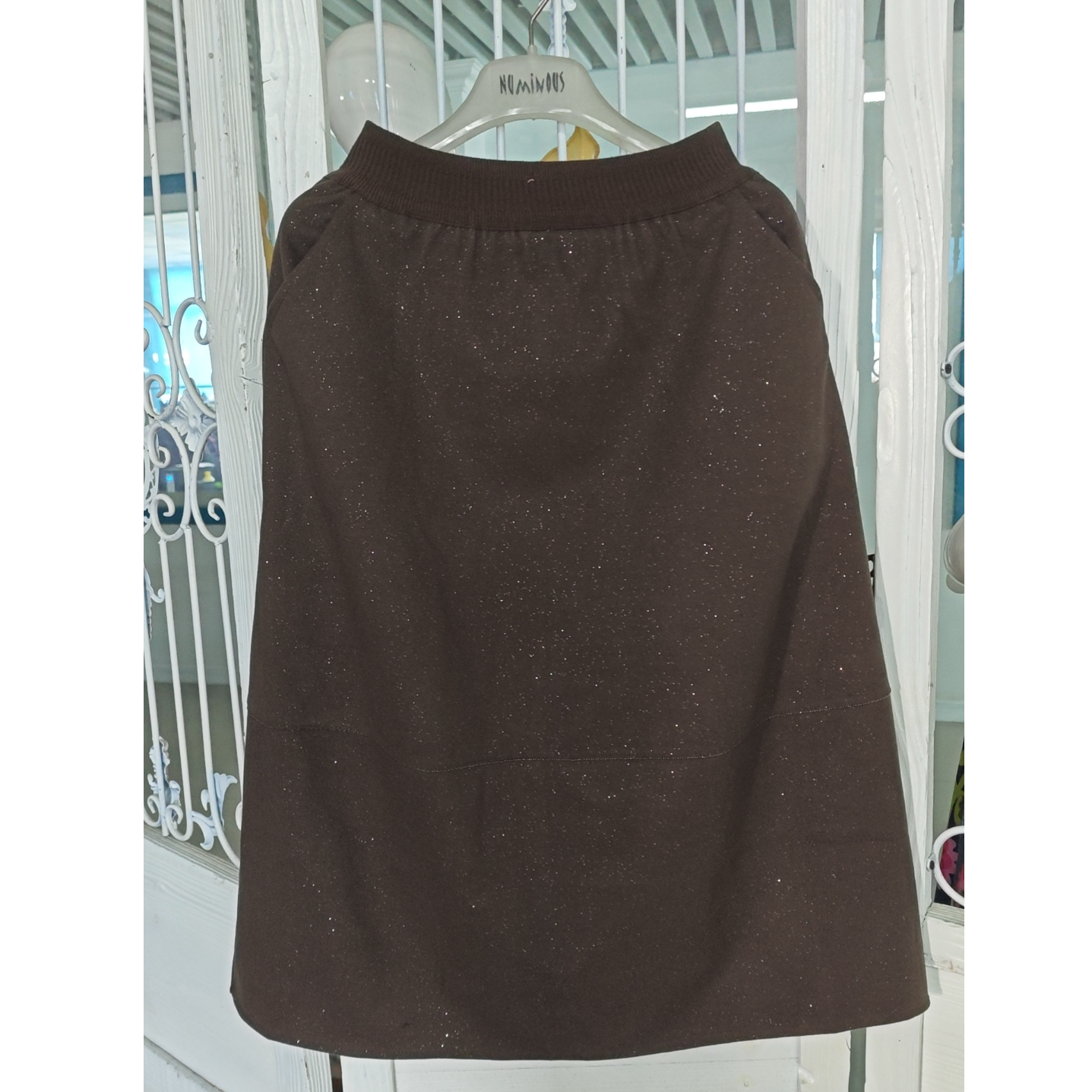 半裙女梦里人秋冬新款高腰显瘦中长洋气百搭裙10119