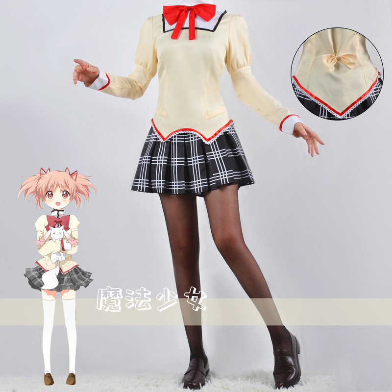 魔法少女小圆cos晓美焰巴麻美美树沙耶香佐仓杏子兔女郎校服女
