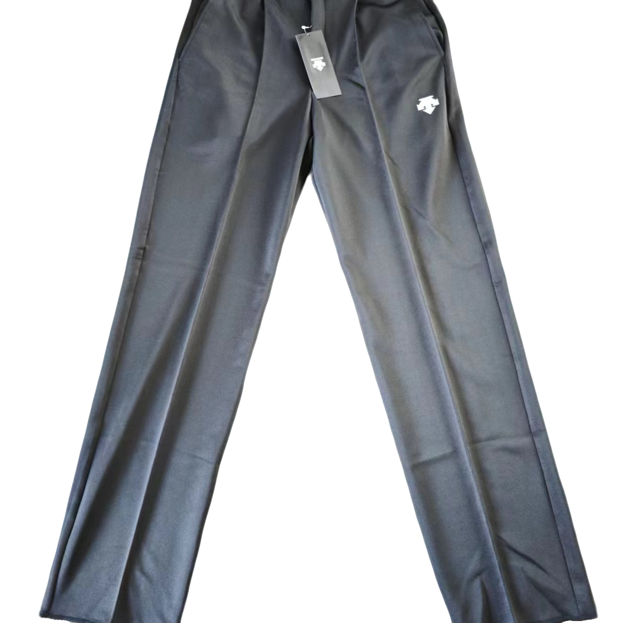 DESCENTE/迪桑特【不二甄选】男士黑色高腰弹力西服裤