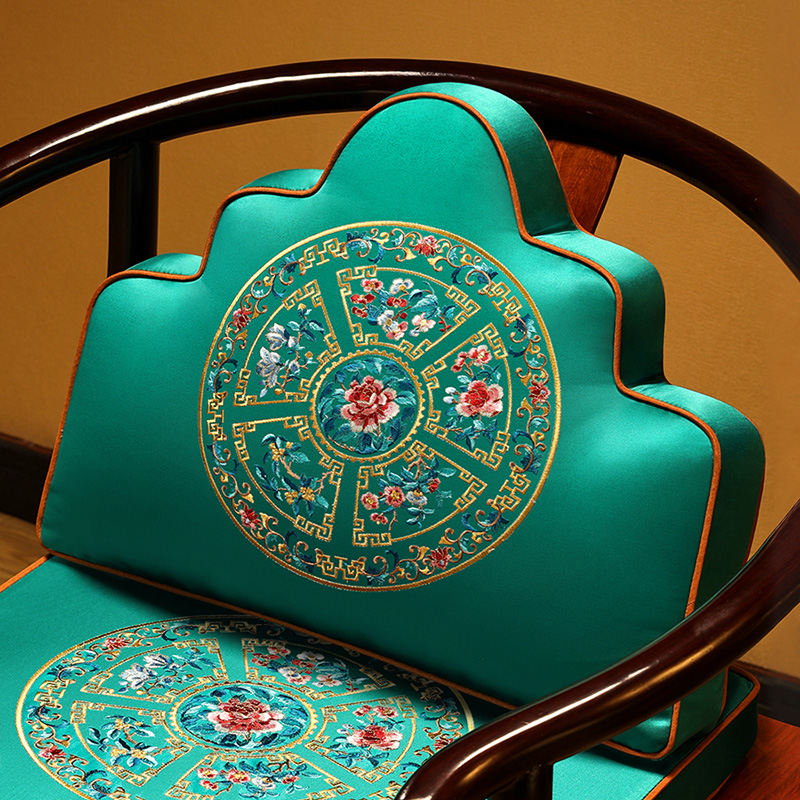 中式云朵红木沙发枕腰靠护腰靠背通用客厅沙发沙发枕头抱枕靠山枕