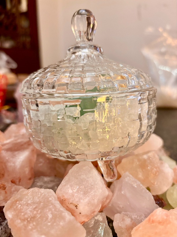 消磁石加消磁碗摆件一组