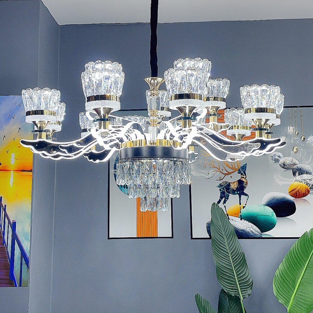 水晶吊灯客厅灯具轻奢现代2025年新款高端大气高级欧式大厅主灯