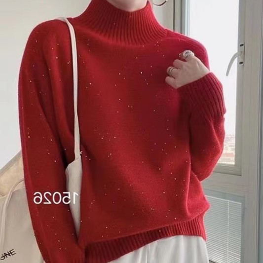 羊针织衫新款洋气百搭上衣