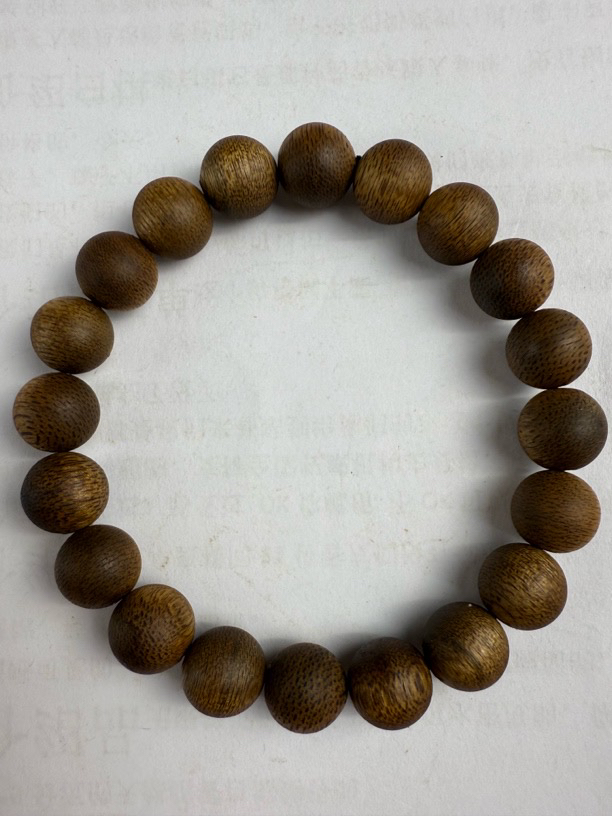 沉香圆珠单圈手串浮力款10mm/9克加   多样性发一