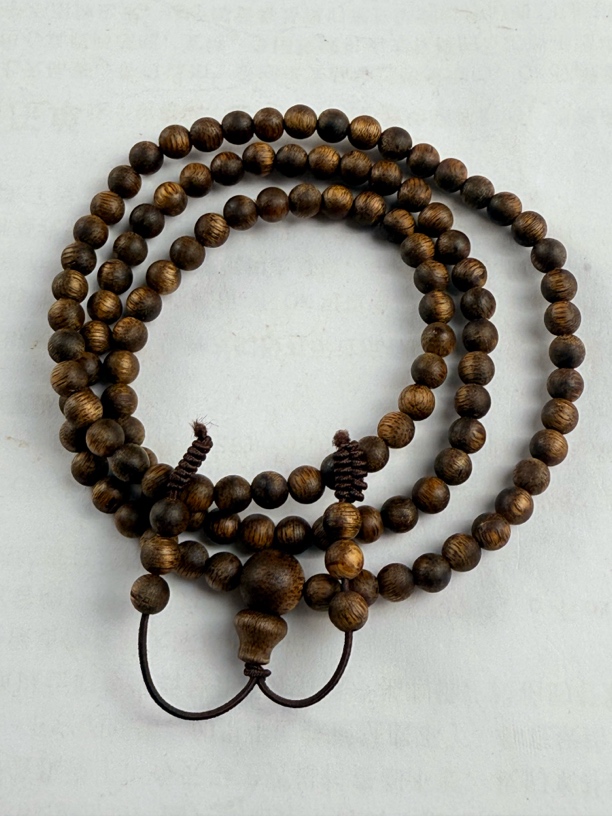 沉香多圈圆珠手串05—5克加多样性发一