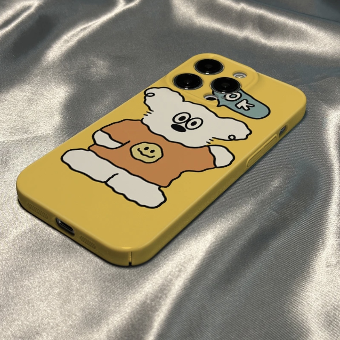 橙衣小狗适用苹果13promax/12手机壳iPhone14pro个性保护壳手机壳
