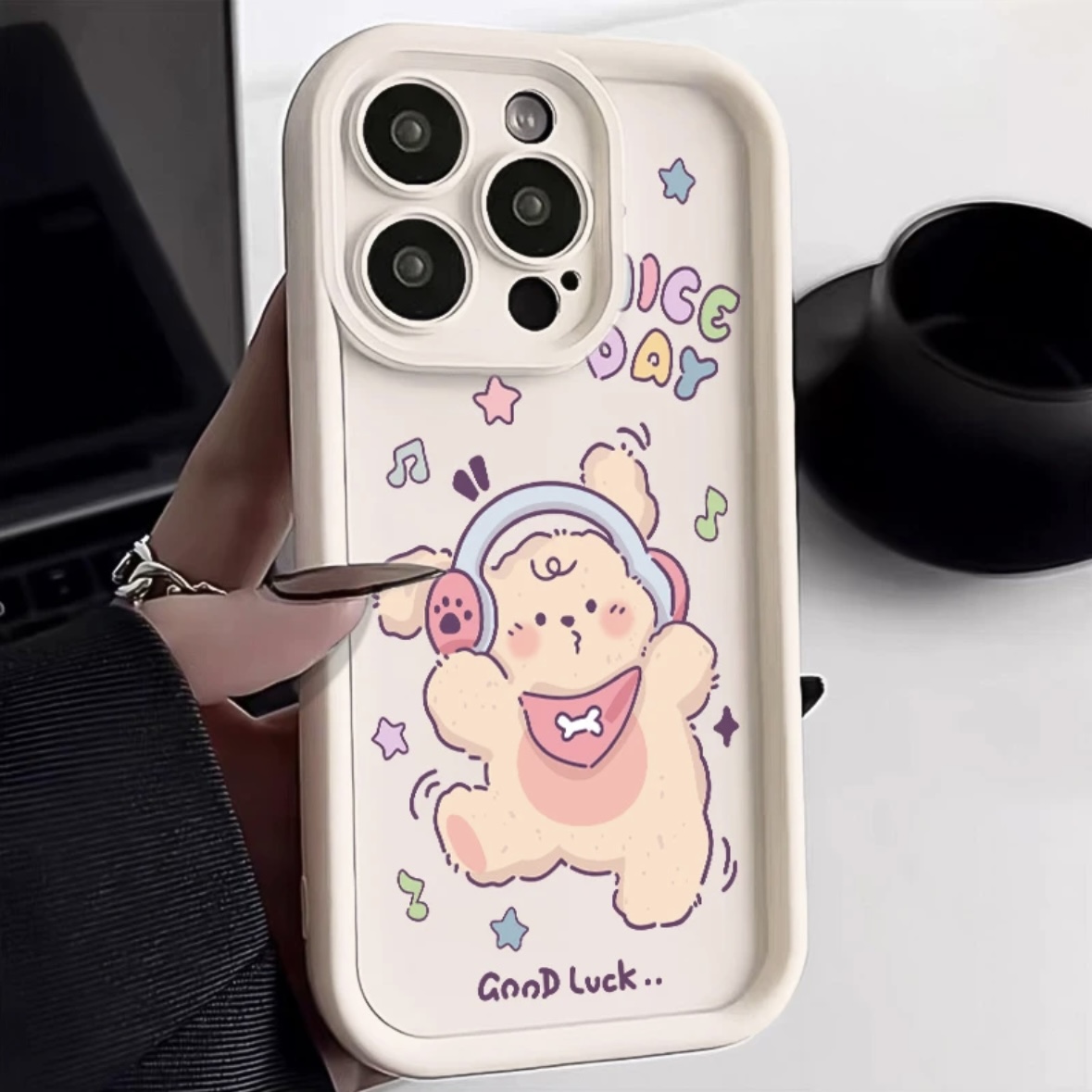 卡通苹果13手机壳14promax新款iPhone13可爱11全包12防摔78软女生