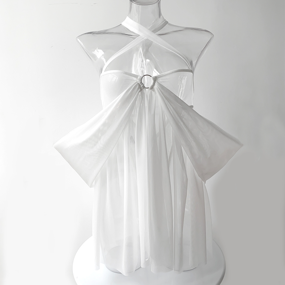 情侣约会必备性感女内衣诱惑纯欲吊带睡裙夫妻家居服