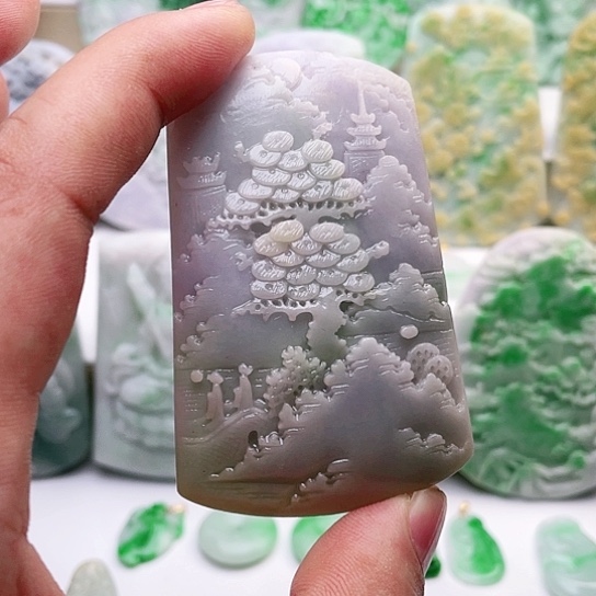 定制翡翠未镶嵌翡翠