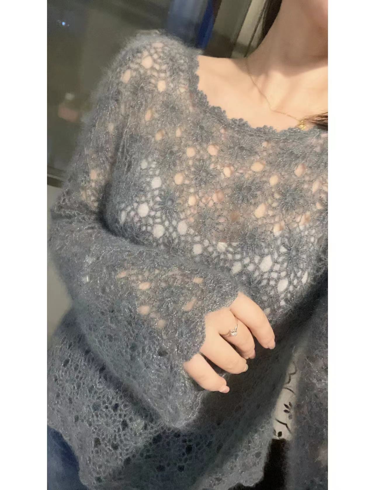 【莫桑卡毛线】山羊绒毛线 马海毛 羊毛线 手工编织 机织福历专拍