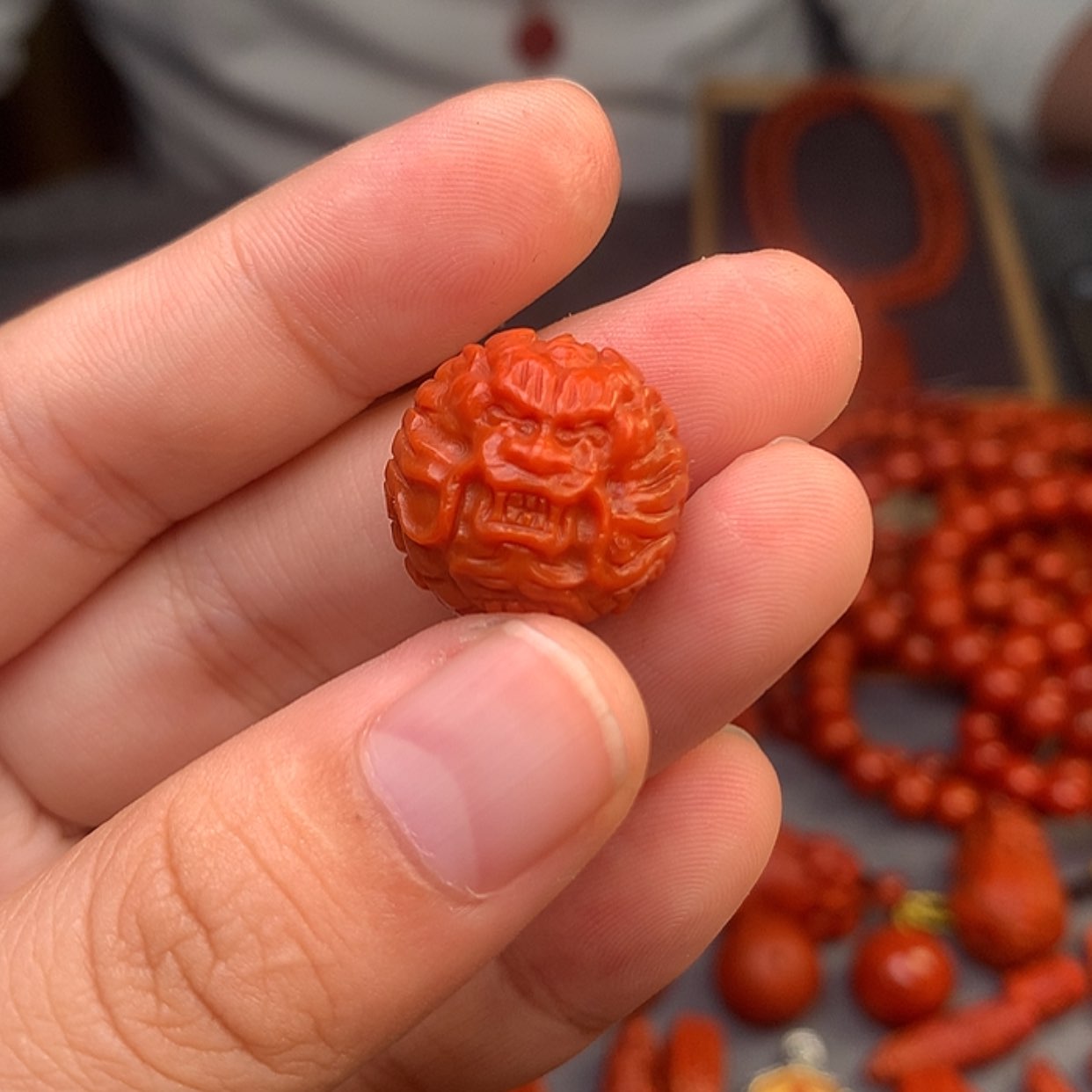【闪购商品】南红玛瑙配饰卡18尺寸未镶嵌