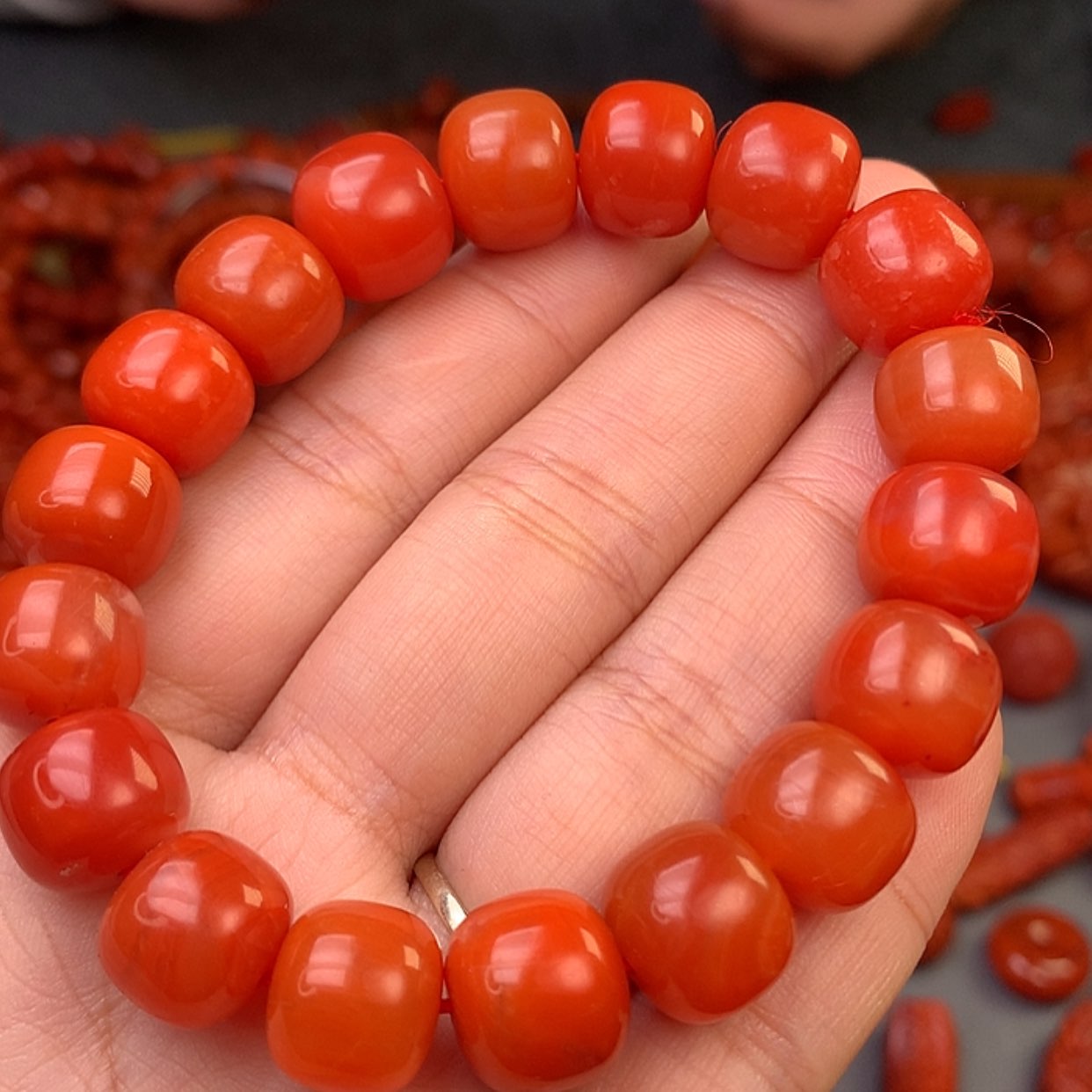 【闪购商品】南红玛瑙配饰卡12➕尺寸未镶嵌