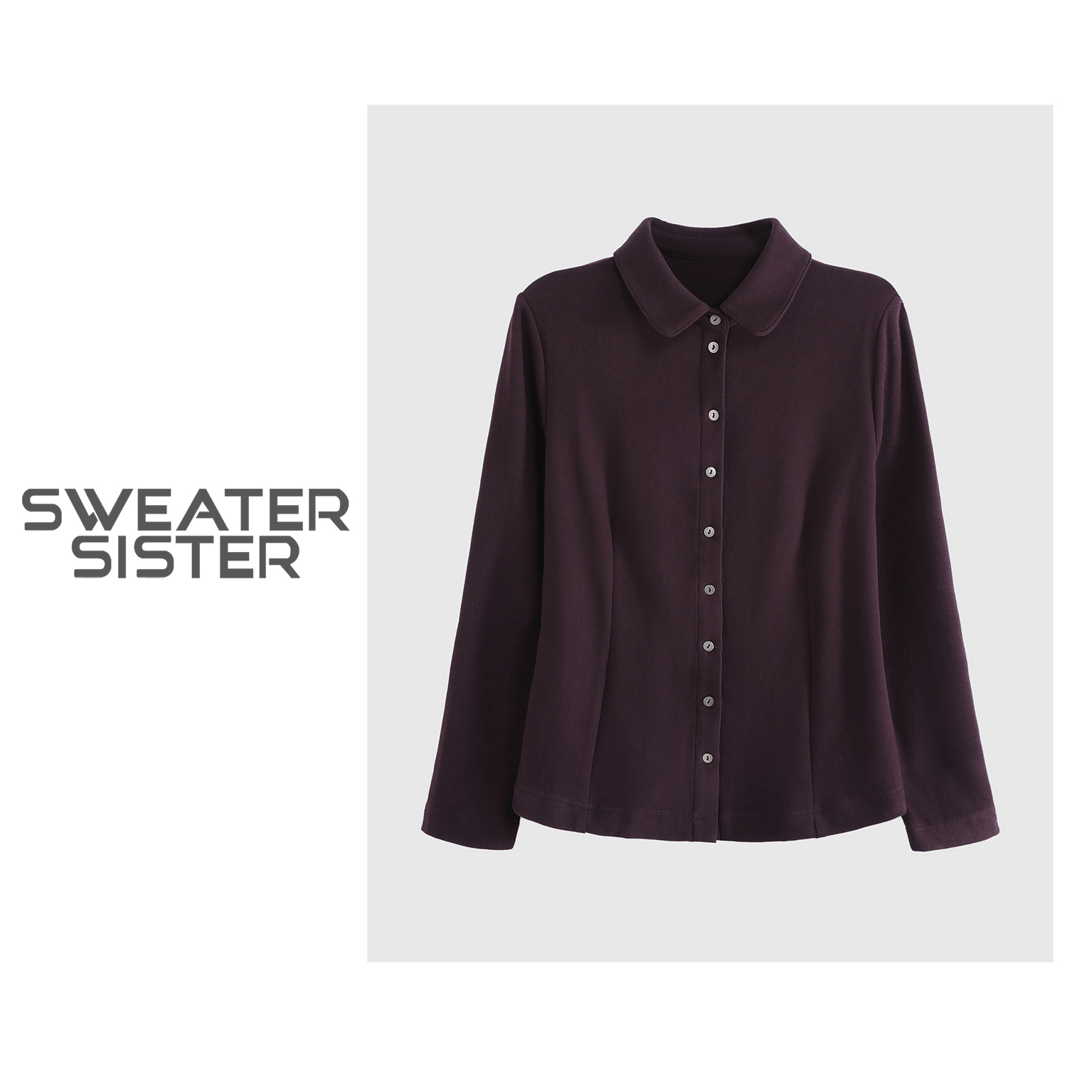 秋冬百搭德绒保暖单排扣翻领衬衫女509-208