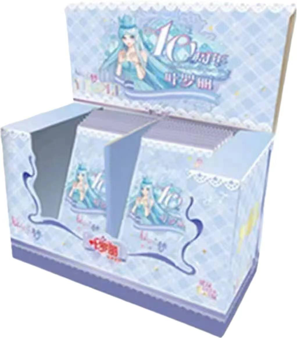 【拆盒火车】叶萝莉卡片晨星之梦第二弹整盒卡牌盲盒