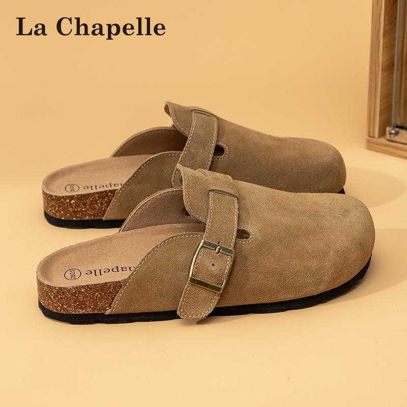 拉夏贝尔勃肯鞋2025新款女款平底网红爆款舒适时尚休闲百搭一脚蹬