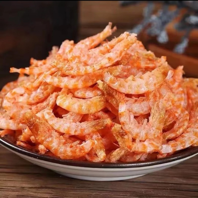 【精品】南极磷虾米 去头去壳每袋100克 营养海鲜 深海捕捞饱满干净