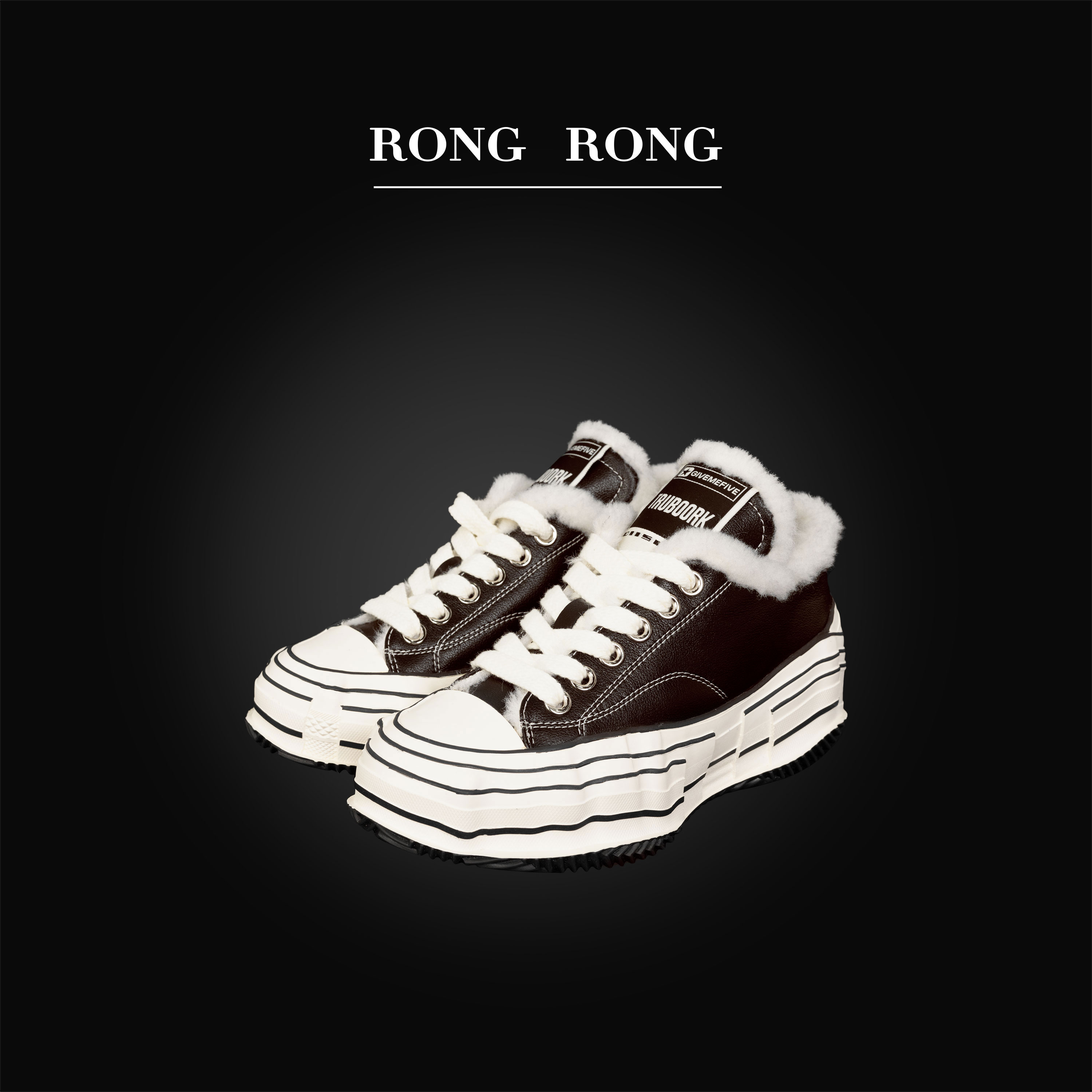 JIA【长腿模范生】RONGRONG溶溶 时尚百搭ins休闲鞋子 0807-2.12 XY