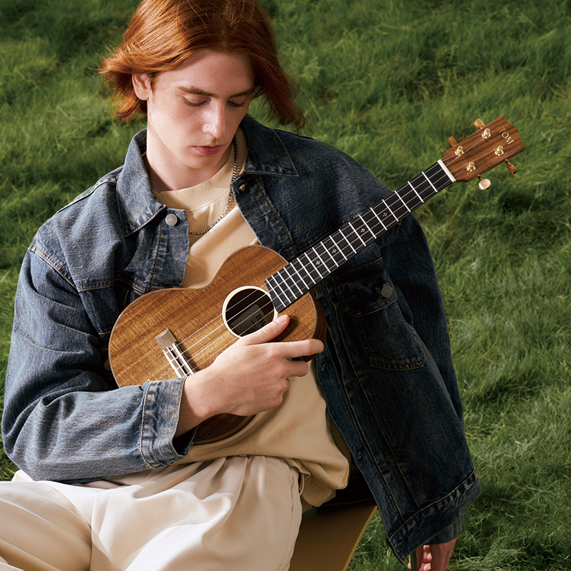 TOM M7相思木尤克里里全单板700RM进阶乌克丽丽小吉他学生男女