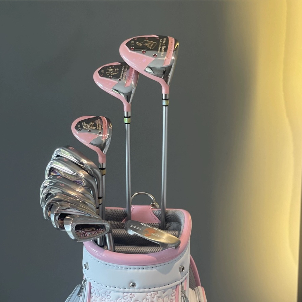 Royalhonma高尔夫球杆 初学者女士套杆 花仙子女士球杆高尔夫球杆