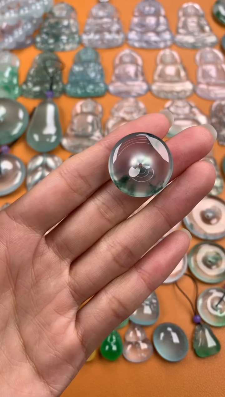 【闪购商品】翡翠颈饰未镶嵌22.4-5.6