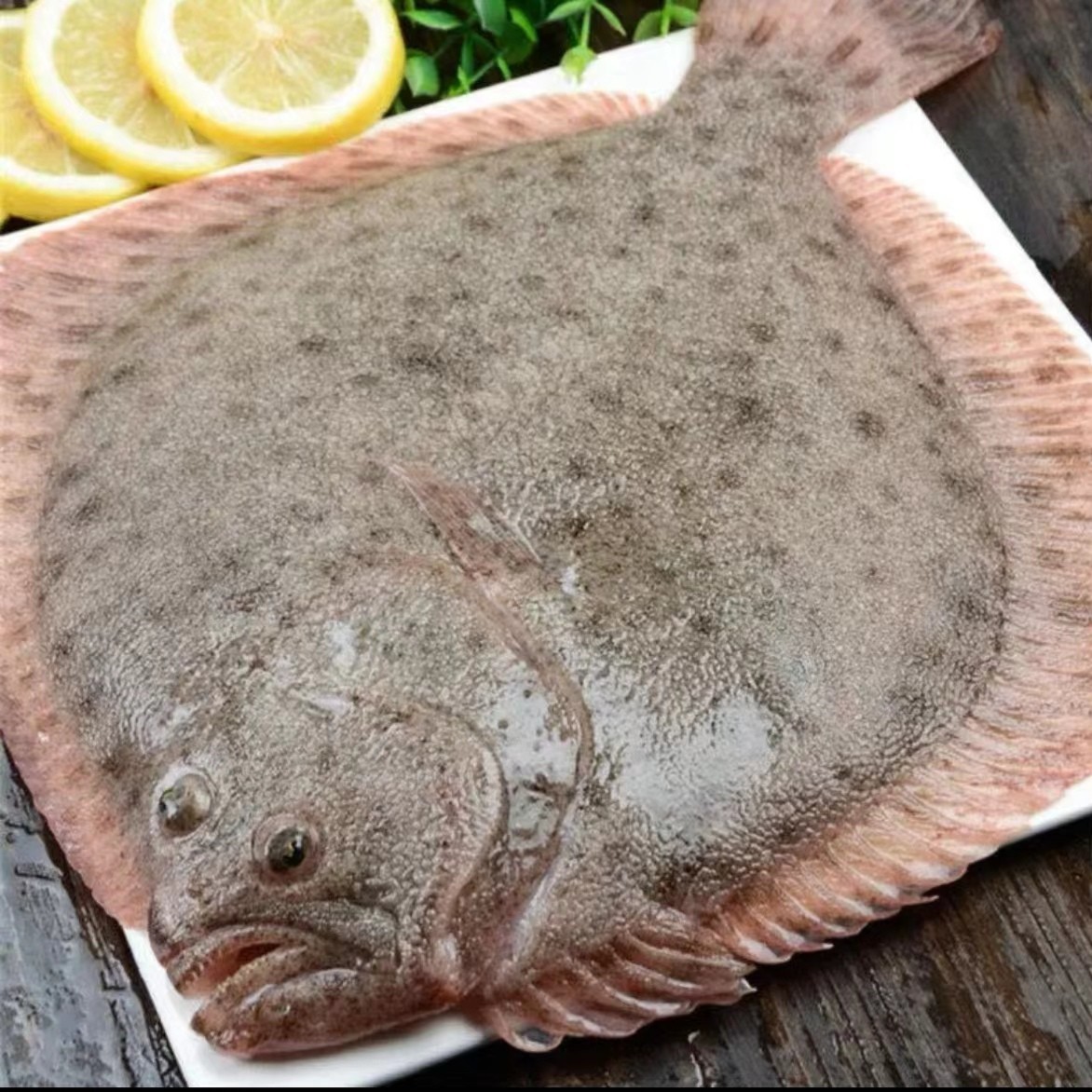 【新疆也能下单】新鲜多宝鱼发7条 净重不包冰7-9两/条冷链发货