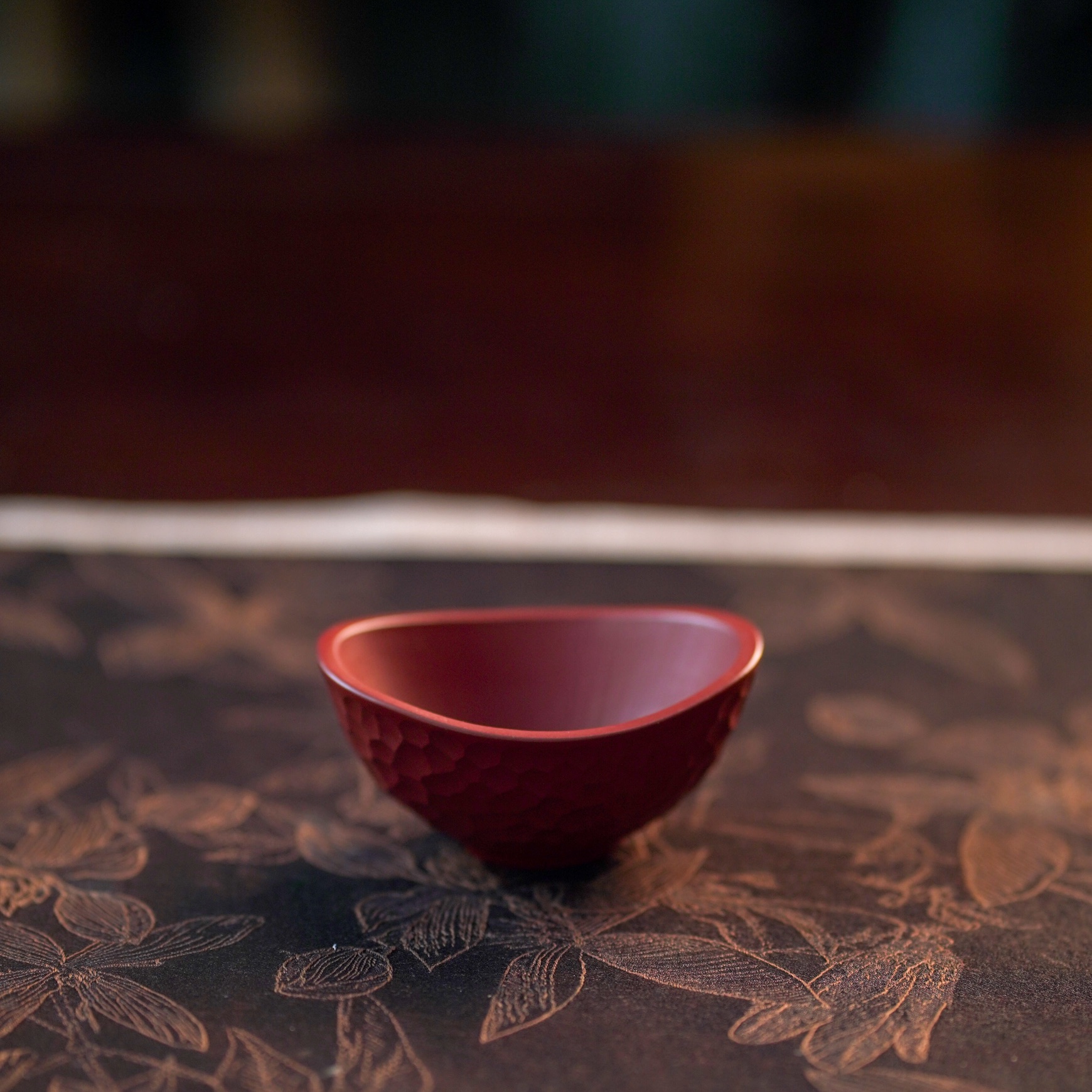 【悟器】锤纹元宝杯招财进宝