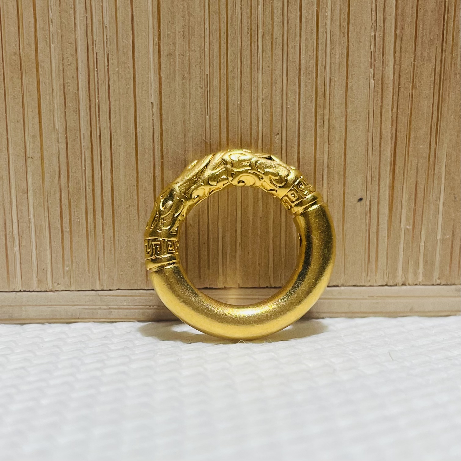 足金乾坤圈平安扣配件