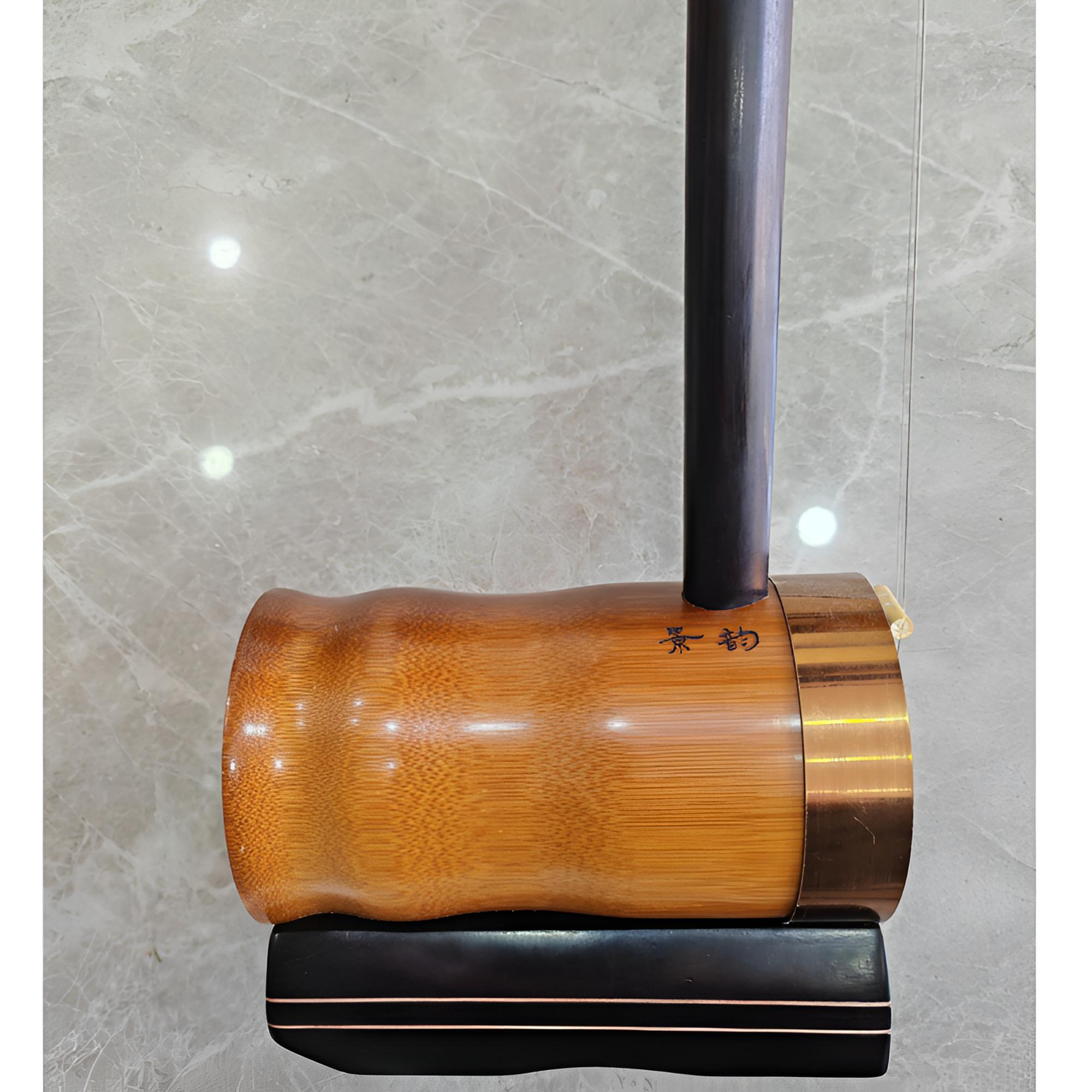 黑檀野皮老竹碳化筒湖南花鼓大筒