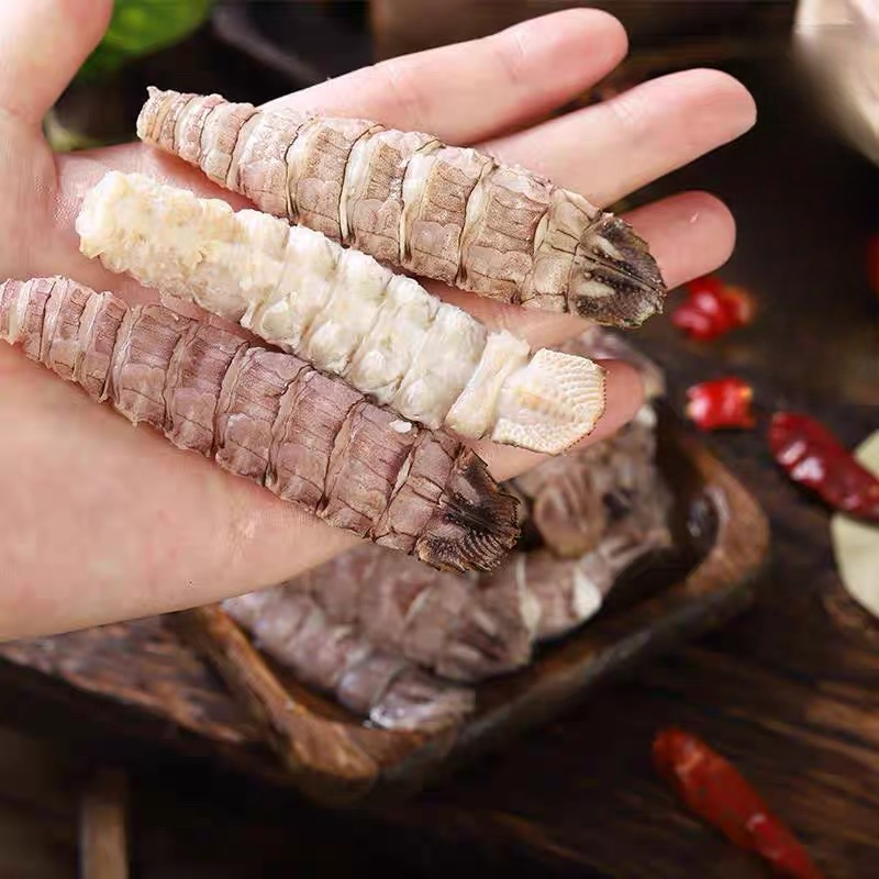 小妮家 手工去壳虾肉 现剥虾肉 皮皮虾 180g左右/包 发5包 