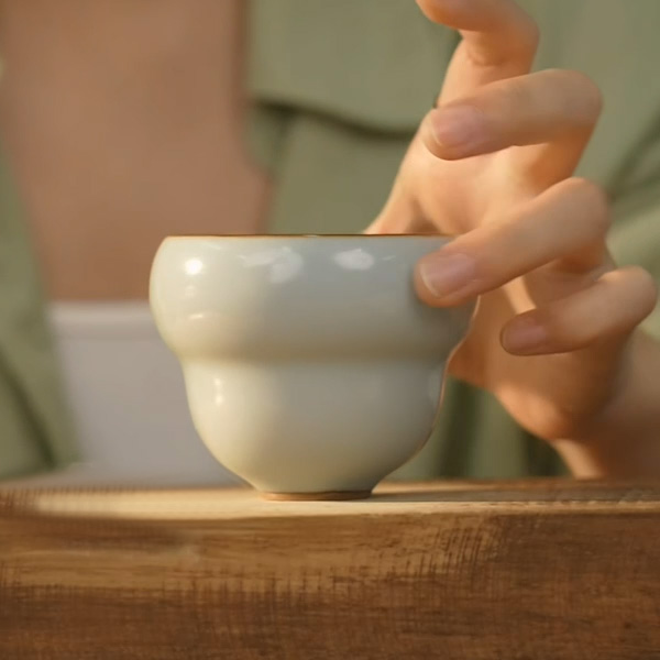 汝窑·葫芦杯·宋达堂