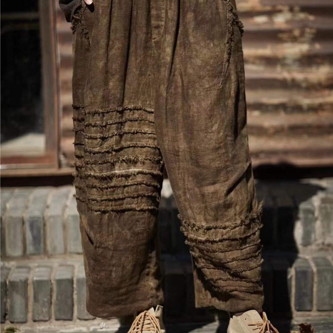 苍沐分享 麻衣者 棉裤 1177