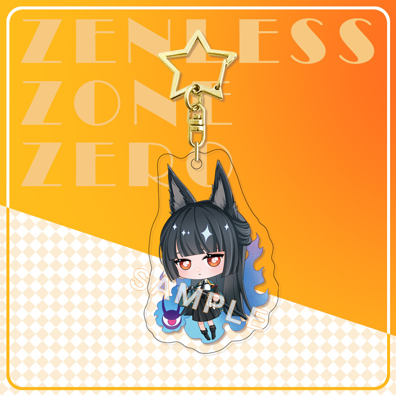 2025原创绝区零Q版钥匙扣星见雅书包小挂件饰吊坠亚克力游戏周边