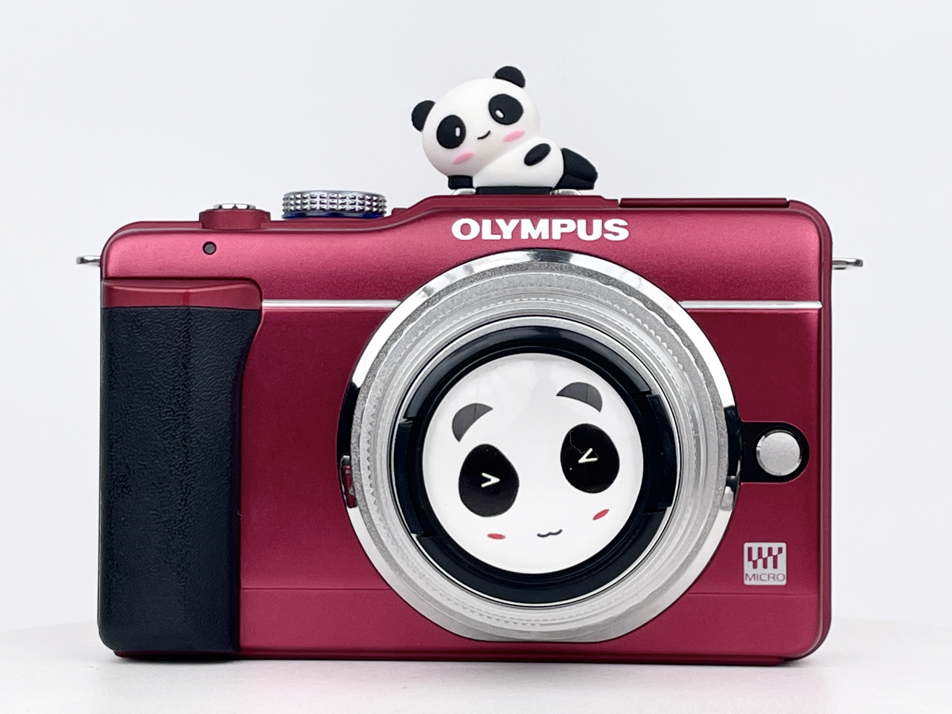 95新 Olympus/奥林巴斯 奥林巴斯epl1s红色套机