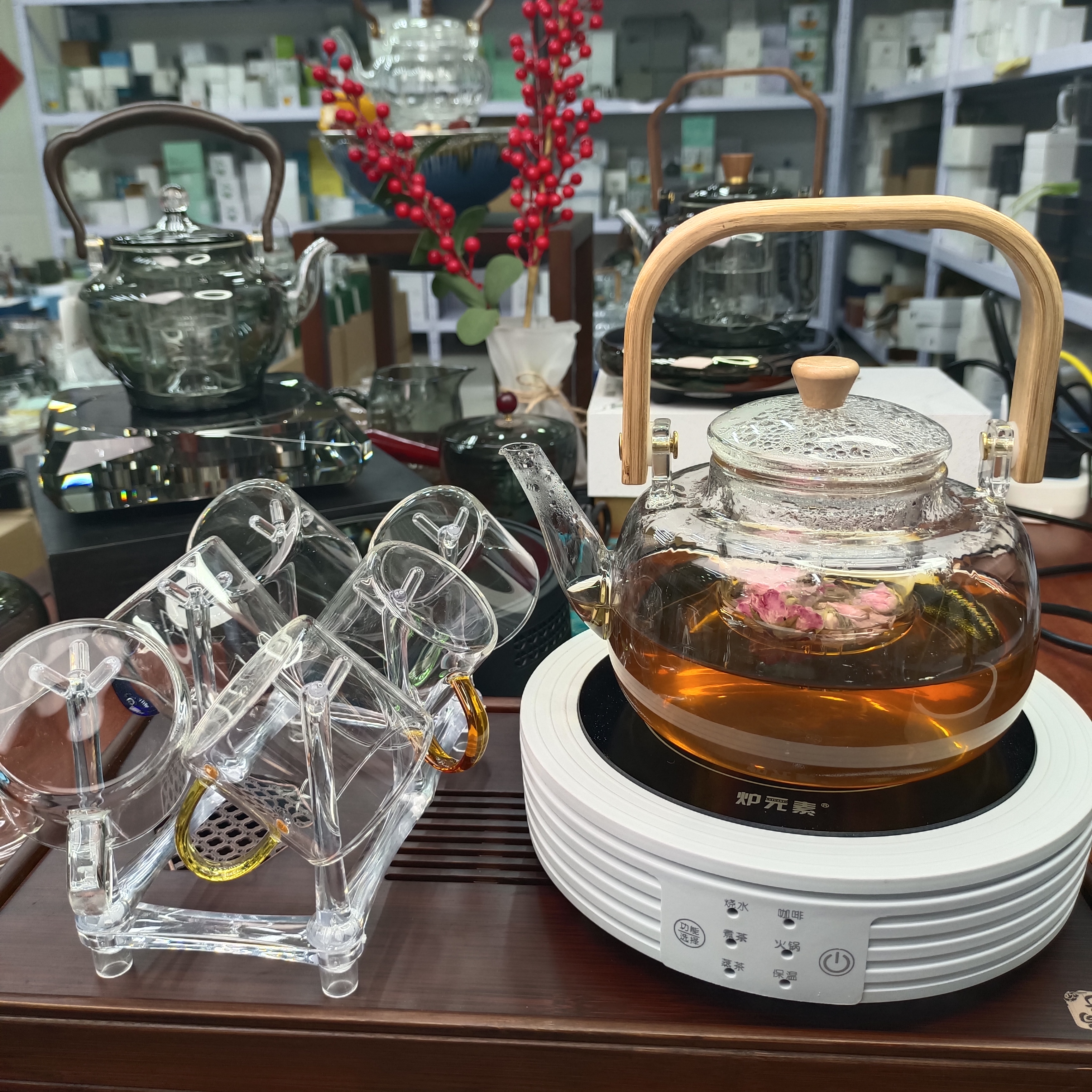 【大促套装】LYS茶具套装炉子 白色