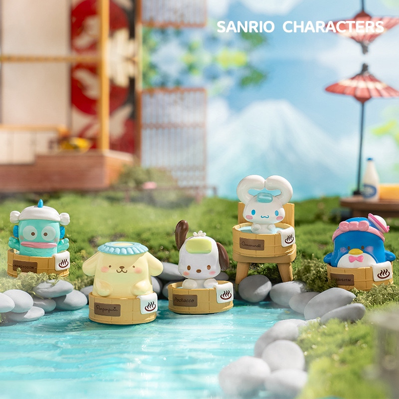 【正版拆盒】三丽鸥温泉系列盲盒祝欧