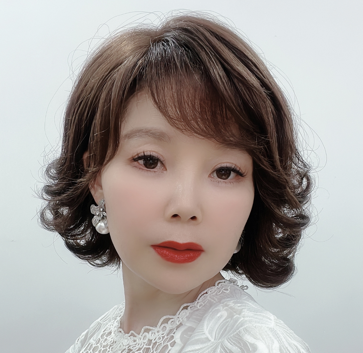 21号 时尚中长翻翘款 高端定制 真人发（定制款不支持退货）