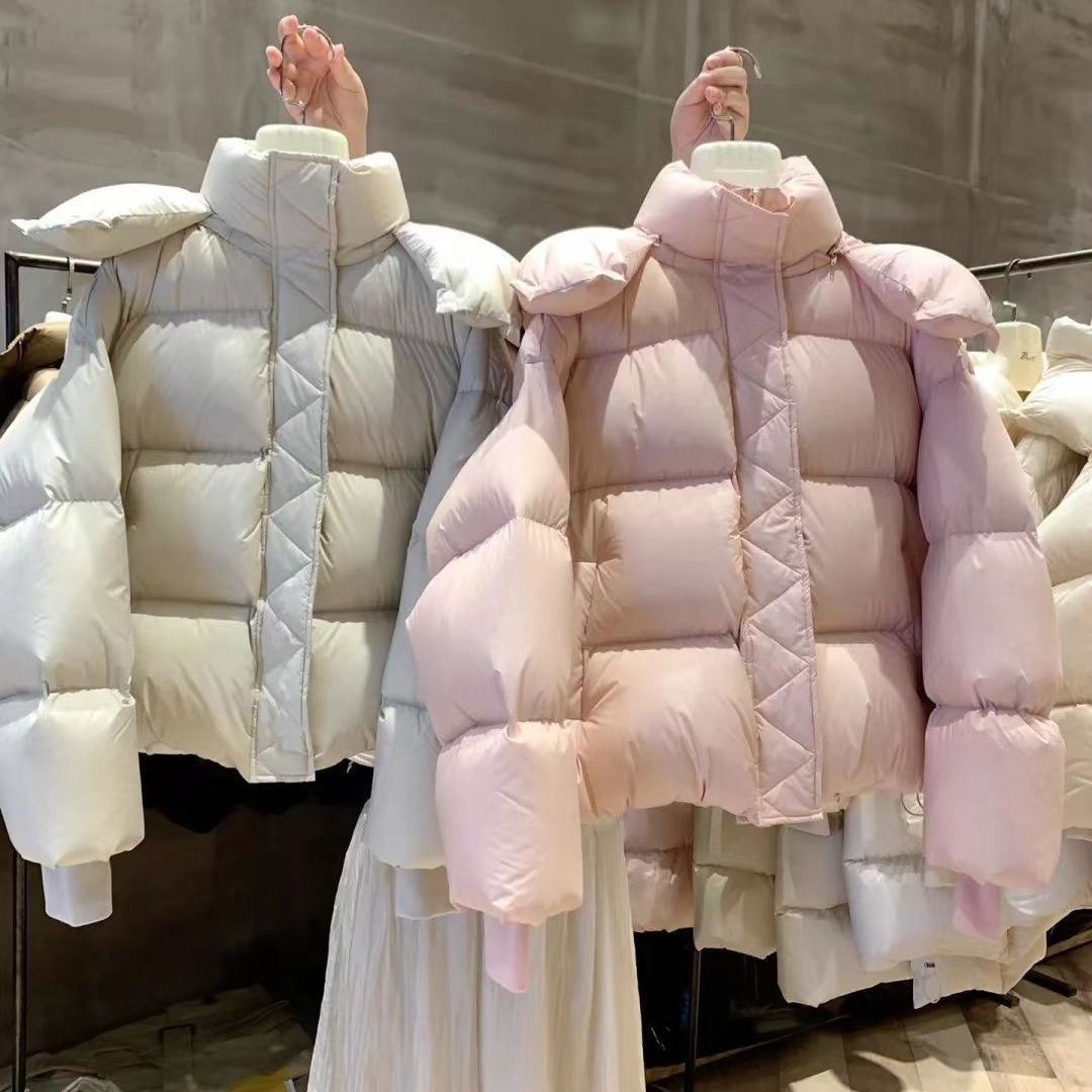 保暖女款时尚百搭女士短款连帽