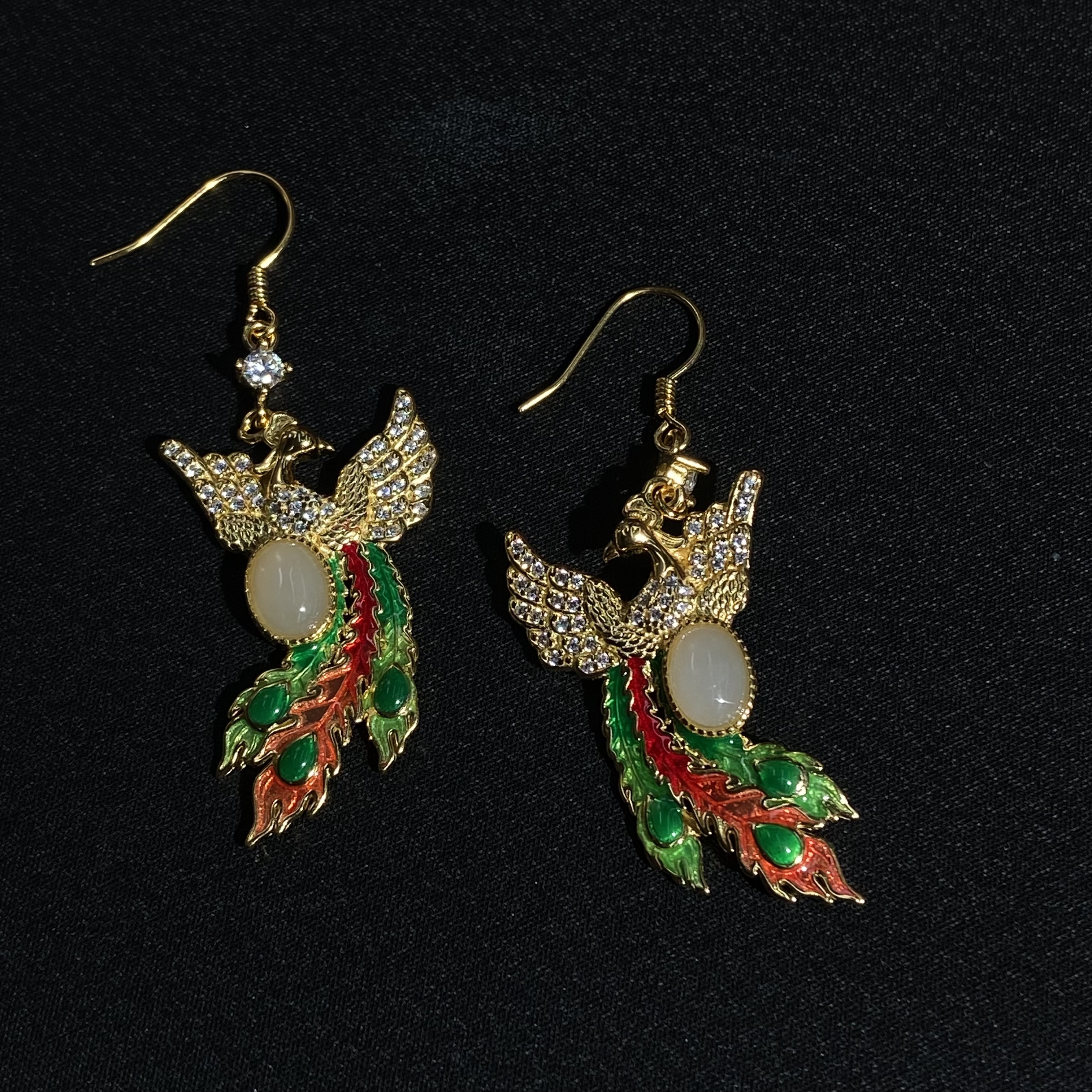 【618大促】9.16香港王老板-和田玉镶嵌耳饰多样性发一对2w07