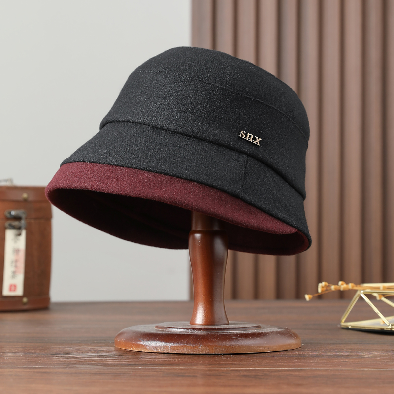 【羊毛赫本帽】布塔赫本帽秋冬季帽子女羊毛混纺韩版百搭羊毛呢