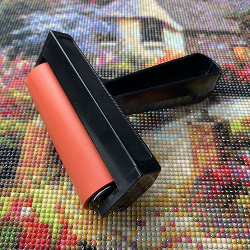 钻石画工具固定钻滚轮修正器钻石绣压钻DIY神器加固压轮矫正刮板