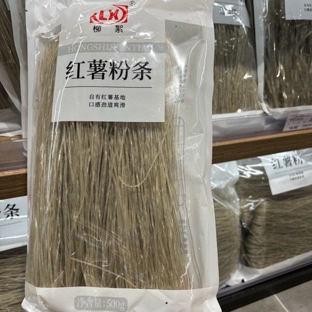 许昌超市红薯粉条 红薯宽粉